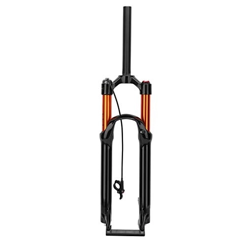 Mountain Bike Fork : SPYMINNPOO Mountain Bike Front Fork, 27.5in Bicycle Wire Control Single Air Chamber Suspension Front Fork MTB Bike Fork Sportinggoods Bicycles And Spare Parts Sportinggoods Bicycles And Spare Parts