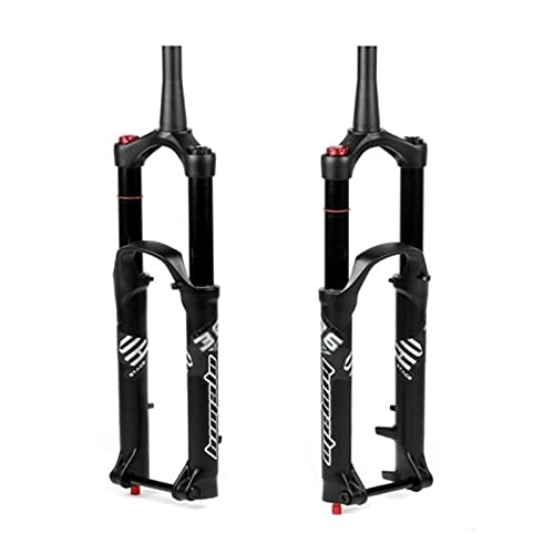 Mountain Bike Fork : SQHGFFF Air Fork Civet Series Suspension MTB Mountain Bike Fork for Bicycle 27.5 / 26 inch 29inch Remote Lock Manual Lock (Size : 26inch)