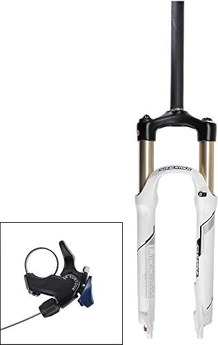 Mountain Bike Fork : SR SUNTOUR SF16 RAIDON XC RL-R Suspension Fork 26" 100mm 1 1 / 8" 9mm white 2019 mountain bike suspension forks 100mm