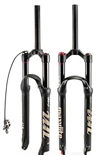 Mountain Bike Fork : stdpcxz Air Suspension Fork Straight Tube Travel 120mm Manual / Remote Lockout, Mountain Bike Front Forks 26, 27.5, 29 HL, 26