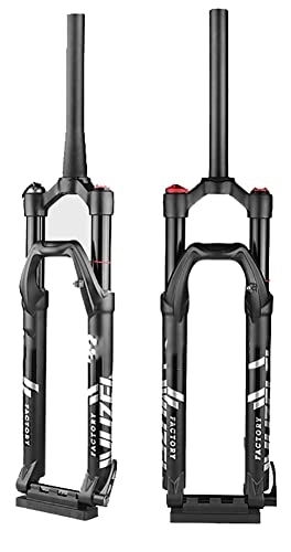 Mountain Bike Fork : stdpcxz Straight / Tapered Tube Mountain Bike Front Forks Travel 120Mm Aluminum Alloy Disc Brake Manual Lockout 26 / 27.5 / 29in Tapered, 29in