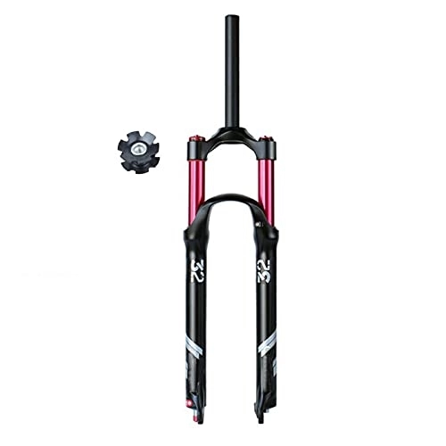 Mountain Bike Fork : Suspension 26 / 27.5 / 29inch MTB Mountain Bike Front Fork, Remote Suspension Control Bicycle Front Fork Stroke 100mm Air Damping fork (Size : 27.5 inch)