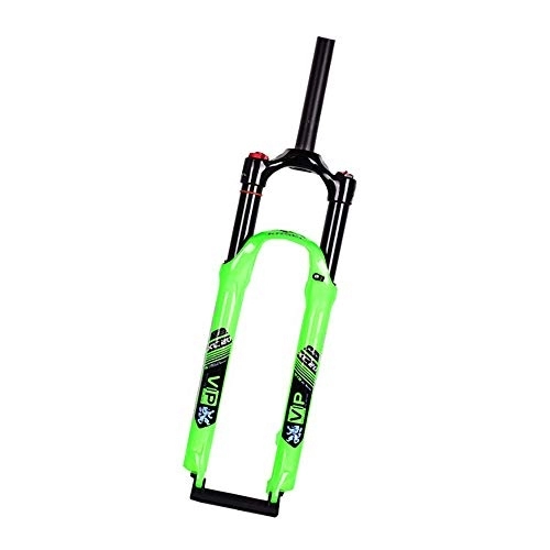 Mountain Bike Fork : Suspension Air Fork, Magnesium Alloy Mountain Front Fork, 26 * 27.5 * 29 inch Bicycle Front Fork, MTB Bike Front Fork, Road Shock Absorber Damping Gas Fork