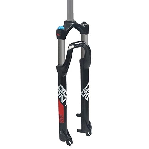 Mountain Bike Fork : Suspension Fork Ultralight 26 Inch BMX Bike Fork Fat Bicycle Oil Damping Foldable Bike Suspension Fork Snow / Beach Mountain Bike Fork Travel 100mm For 4.0" Tire QR Bicycle Accessories ( Color : BLACK )