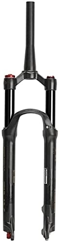 Mountain Bike Fork : Suspension Forks 26 / 27.5 / 29 Air MTB Suspension Fork, Straight / Tapered Tube QR 9mm Travel 120mm Rebound Adjust Mountain Bike Forks Accessories (Color : Tapered-HL, Size : 29 inch)
