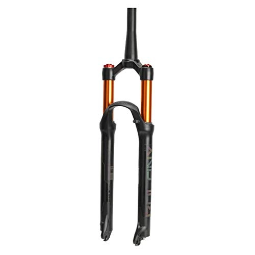 Mountain Bike Fork : Suspension Front Fork, Gas Spring Damping Adjustment Suitable For 26in 27.5in 29in Mountain Bike Travel 3.93 Inch (Design : A, Size : 29inch)