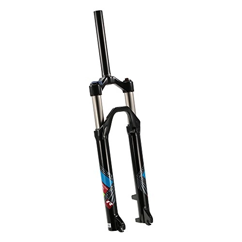 Mountain Bike Fork : SXCXYG Suspension Forks Fashion Ultra-light 26" Mountain Bike Bicycle Oil / Spring Front Fork MTB Front Fork Bicycle Accessories Parts Cycling Bike Fork Mtb Forks (Color : BLACK)