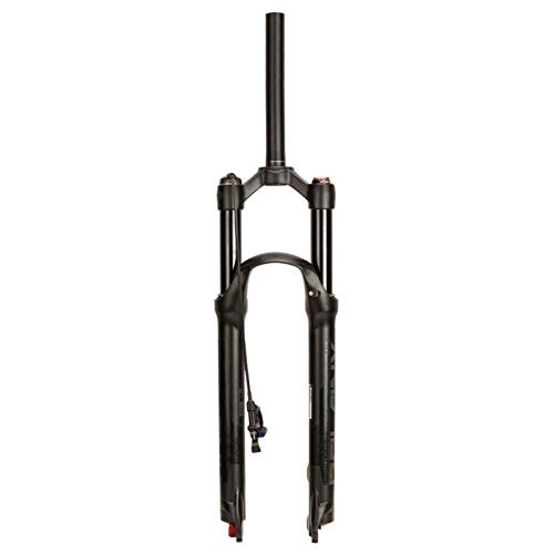 Mountain Bike Fork : TBJDM 26 / 27.5 / 29 MTB suspension fork rebound adjust, straight / conical tube QR 9mm travel 120mm mountain bike fork (manual lock / remote lock)