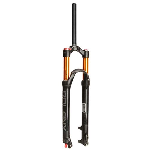 Mountain Bike Fork : TBJDM Mountain bike fork MTB 26 / 27.5 / 29 inch, 1-1 / 8 straight travel 120mm Ultralight MTB suspension fork QR 9mm