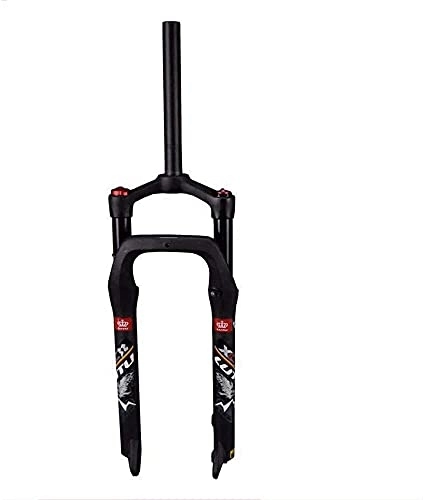 Mountain Bike Fork : THIPOS MTB Suspension Fork Mountain Bike Suspension Fork 120Mm Mtb Fork 26 Inch Aluminum Alloy Material Fit 4.0" Tire Mountain Bike Mtb Bicycle Suspension Fork (Color : Black)