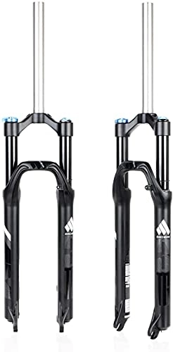 Mountain Bike Fork : THIPOS MTB Suspension Fork Mountain Bike Suspension Fork 26, 27.5 Inch Shoulder Control Lock Suspension Fork Shock Absorption Air Pressure Mtb Bicycle Suspension Fork (Color : White, Size : 27.5 inch)