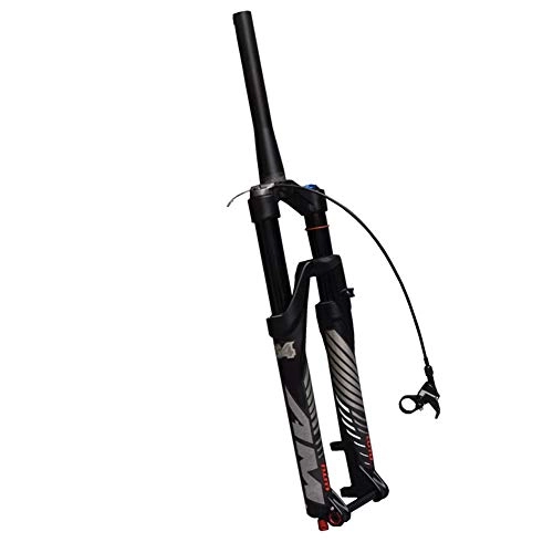 Mountain Bike Fork : TIANPIN Bicycle Front Fork Shock Absorber Front Fork Mountain Bike Gas Fork Barrel Shaft 26 / 27.5 / 29 Inch Wire Control Spinal Tube with Damping, 27.5