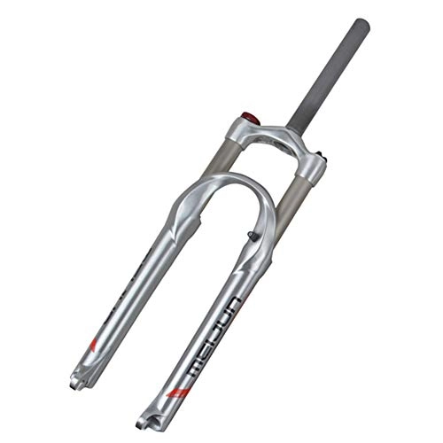 Mountain Bike Fork : TIANPIN Suspension Front Fork Mountain Bike Front Fork Shock Absorber Front Fork 26 Inch Stroke: 100mm Brushed Polished Silver