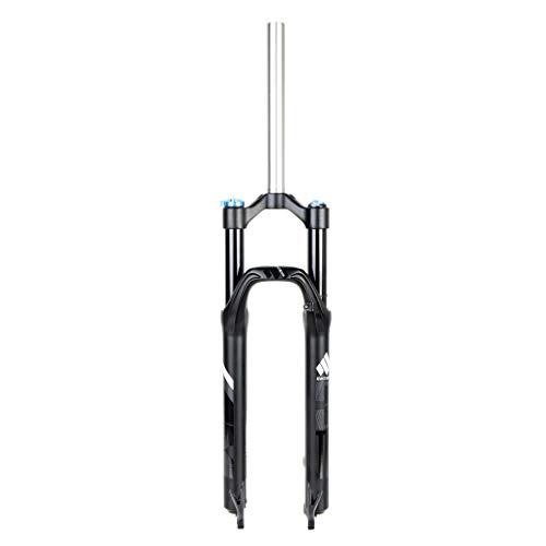 Mountain Bike Fork : TianyiTrade Bike Air Suspension Fork 26 Inch 27.5 Inch Alloy Disc Brake Fork, for City Mountain Road Bike (Color : Black gray, Size : 27.5 INCH)