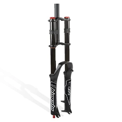 Mountain Bike Fork : tyui7 MTB Air Suspension Fork 26 / 27.5 / 29 Inch Rebound Adjustment 1-1 / 8 Mountain Bike Fork QR 9mmTravel 130mm Bicycle Forks 28.6mm Straight Tube Manual Lockout (Color : Black, Size : 27.5inch)