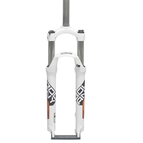 Mountain Bike Fork : TYXTYX 27.5 inch Mountain Bike Front Fork Aluminum Alloy Shock Absorber Spring Front Suspension Fork Suspension Fork Steerer 100mm Manual Lockout QR 9mm