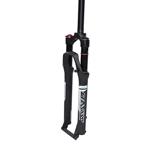 Mountain Bike Fork : TYXTYX Suspension Bike Forks Bike Suspension Fork Mountain Bike Front Fork lock front fork shoulder control wire control black inner tube magnesium alloy gas (29 inches), black-Shoulder-control