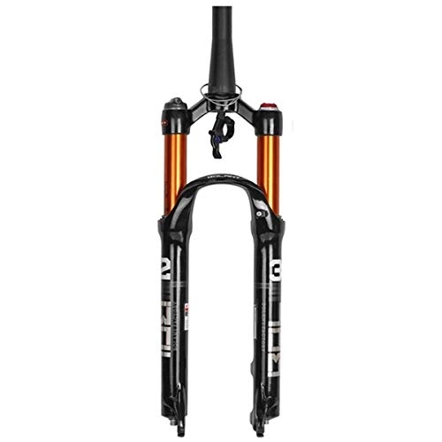 Mountain Bike Fork : TYXTYX Suspension Mountain Bike Bicycle MTB Aluminum Alloy Gas Fork Remote Lock Out Disc Brake suspension front fork gas fork accessories