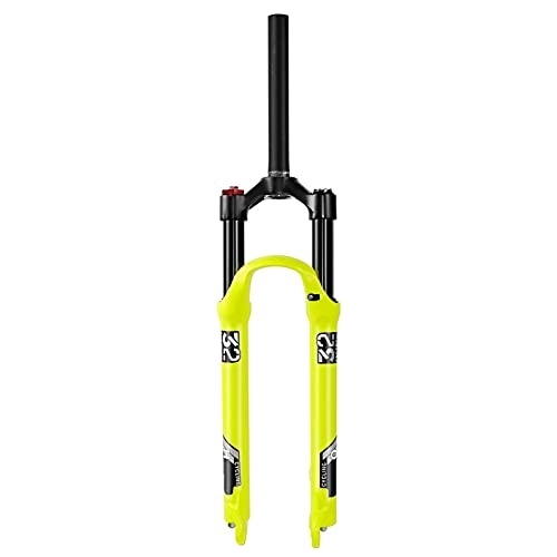 Mountain Bike Fork : Ultralight Magnesium Alloy Bicycle Suspension Fork 26 / 27.5 / 29 Inch Manual / Remote Lockout Disc Brake 120mm Travel, Air MTB Front Fork QR 9mm(Size:29 INCH, Color:STRAIGHT MANUAL LOCK)