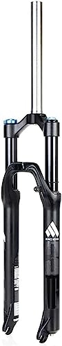 Mountain Bike Fork : VEMMIO Suspension Fork 26 27.5 Inch, Travel 120mm Mountain Bike Front Forks, 28.6mm Straight Tube Manual Lockout Ultralight Aluminum Alloy accessories (Size : 27.5 inch)