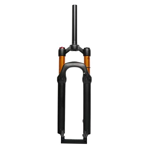 Mountain Bike Fork : VHHV MTB Air Forks Lightweight Alloy Bike Suspension Fork 26" 27.5", 1-1 / 8" Travel: 120mm Absorber (Color : A, Size : 27.5 inch)