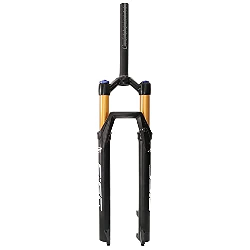 Mountain Bike Fork : VTDOUQ Mountain bike MTB air fork 26"27.5" 29"suspension, 1-1 / 8" ultralight magnesium alloy 9mm QR disc brake forks