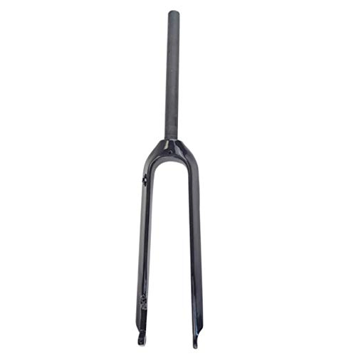 Mountain Bike Fork : VTDOUQ MTB bicycle fork 26 / 27.5 / 29 inch bicycle suspension Ultralight T800 full carbon forks EN standard disc brake 1-1 / 8"450g black