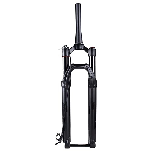 Mountain Bike Fork : WAMBAS 27.5 29 inch MTB air Suspension Fork Travel 100mm Mountain Bike Front Forks 1-1 / 2" Tapered Tube Line Control Magnesium alloy
