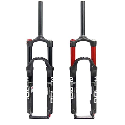 Mountain Bike Fork : WANGP Bicycle Fork Mountain Bicycle Front Fork Premium Alloy MTB Suspension Brake Air Mountain Bike Fork 26 27.5 29 Inch Cycling Parts, Black29inch