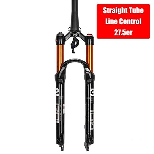 Mountain Bike Fork : WANGP Bicycle Fork Suspension On For MTB Mountain Bike Fork Air Damping Magnesium Alloy Front Fork 26 27.5 29 Er Inch Cycling Parts, 08