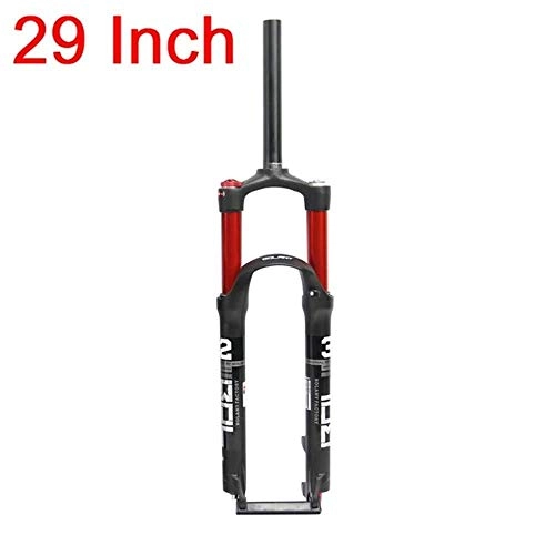 Mountain Bike Fork : WANGP Bicycle Suspension Fork, Double Air Chamber Shoulder Control 1-1 / 8"stroke 100mm Aluminum Alloy 26 / 27.5 / 29er Inches MTB Supension Bicycle Accessories, A