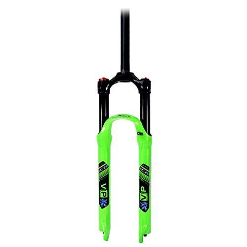 Mountain Bike Fork : Waui 26 / 27.5 / 29 Inch Suspension Mountain Fork Bicycle MTB BIKE Fork Smart Lock Out Damping Adjust 100mm Travel (Color : B, Size : 27.5)