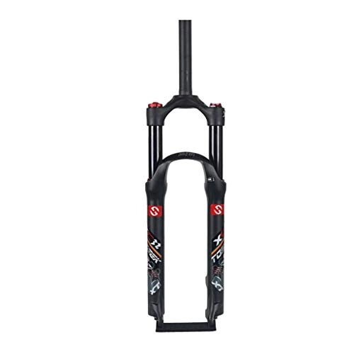 Mountain Bike Fork : Waui Bicycle Front Fork Suspension Forks Mountain Bike Magnesium Alloy MTB Suspension Lock Shoulder 26 / 27.5inch (Size : 29inch)