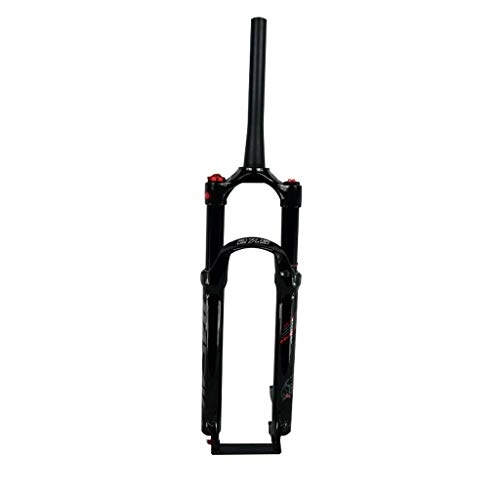 Mountain Bike Fork : Waui Suspension Front Fork, Mountain Bike 26 / 27.5 / 29 Inches 1-1 / 2 Spinal Canal Gas Fork Shoulder Control Wire Control (Size : 26inch)
