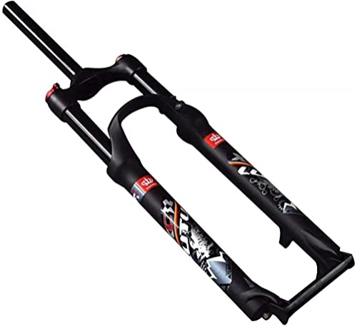 Mountain Bike Fork : WBXNB 26er 27.5er 29er MTB suspension forks, air fork mountain bike shock absorber fork aluminum alloy disc brake travel 123mm 1-1 / 8