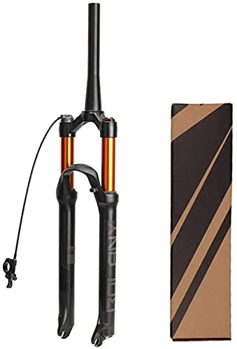 Mountain Bike Fork : WBXNB Mountain bike magnesium alloy MTB front fork 26 27.5 29 inches, damping setting 120 mm travel damper air fork FKA004