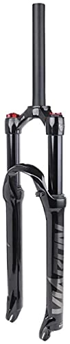 Mountain Bike Fork : WBXNB Mountain bike suspension fork 27.5 / 29-inch air fork straight 1-1 / 8"XC bicycle QR hand control suspension travel 100 mm MTB