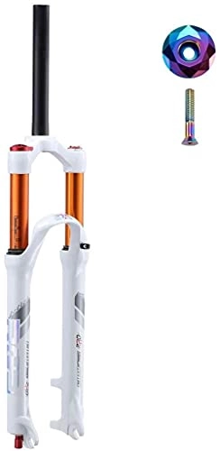 Mountain Bike Fork : WBXNB MTB air suspension forks 26 27.5 inch bicycle fork, alloy 1-1 / 8"with cover and screws. Stroke: 120 mm