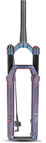 Mountain Bike Fork : WBXNB Remote Locking Fork, 27.5"29" Mountain Bike Lightweight Tapered 1-1 / 8"Air Forks - Multicolored