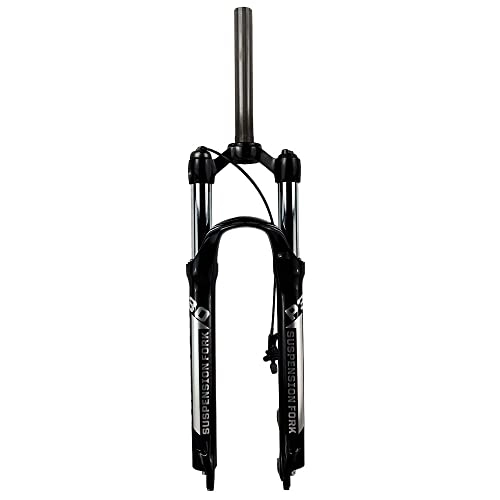Mountain Bike Fork : WEbjay Suspension Forks Magnesium Alloy MTB Bicycle Fork Supension OIL 26 / 27.5 / 29er Inch Mountain Bike 32 RL100mm Fork For A Bicycle Accessories Mtb Forks (Color : 29 RL gloss black)