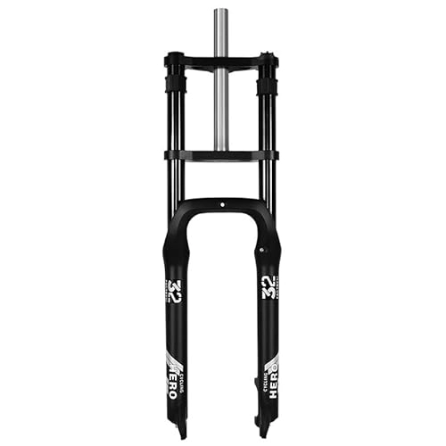 Mountain Bike Fork : WEbjay Suspension Forks Mountain Cycling 20 26 4.0 Double Shoulder Fork 135Mm Pitch Suitable For MTB Bike Electric Bicycle Mtb Forks (Color : 20 Inch)