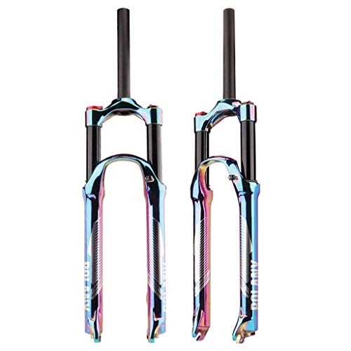 Mountain Bike Fork : WEIJ Mountain Bike Front Fork Bicycle MTB Fork Bicycle Suspension Fork Air Fork 27.5 / 29 Inch Aluminum Alloy Shock Absorber Spring Fork (Size : 29in)