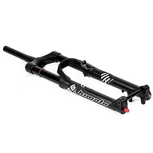 Mountain Bike Fork : WLJBD 27.5 29 Inch Mountain Bike Fork DH AM Fork 36 Travel 160mm Bicycle Air Suspension Cone 1-1 / 2" Discbrake Fork Thru Axle 15 * 110mm Hand Control (Color : Black, Size : 27.5inch)