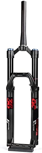 Mountain Bike Fork : WLJBD MTB Bike Front Fork, Bicycle Downhill Suspension Fork Air Fork 27.5 / 29 Inch Aluminum Alloy Shock Absorber 15x110mm Thru Axle Travel 160mm (Color : A, Size : 29inch) (Color : A, Size : 29inch)