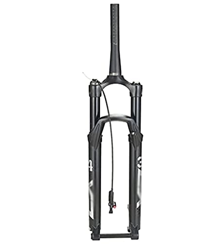 Mountain Bike Fork : WOFDALY 26 / 27.5 / 29 Inch Ultralight Bicycle MTB Straight / Tapered Tube Barrel Shaft Suspension Forks, Manual / Remote Lockout Travel 120Mm Rebound Damping Adjust QR 9Mm Mountain Front Forks, D, 26 inch