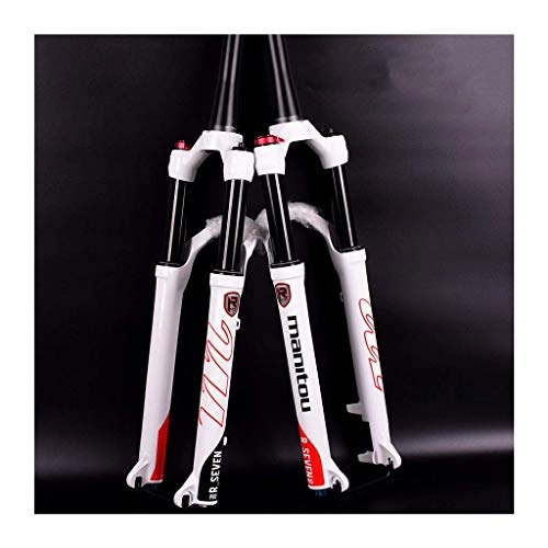 Mountain Bike Fork : WSJShock Absorber Front Fork, 26 / 27.5 Inches Cone Tube Shoulder Control Pure Disc Version Air Pressure For Bicycle Mountain Bike Men And Women