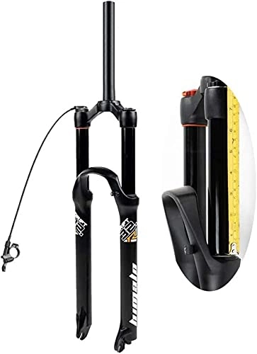 Mountain Bike Fork : WWJZXC Bicycle Air Suspension Front Forks 26 / 27.5 / 29 Inch MTB Fork, Travel 160mm for XC Offroad, Mountain Bike, Downhill Cycling, D-26inch