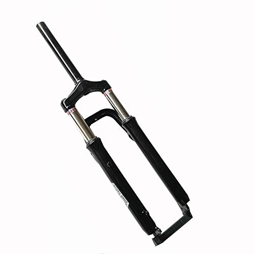 Mountain Bike Fork : WYJW 26 inch MTB Suspension Fork Travel 120mm, Straight Tube Forks, Bicycle Front Shock Absorbers Manual Lockout fit Mountain / Road BMX