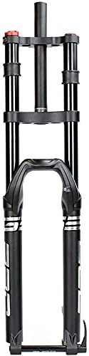 Mountain Bike Fork : WYJW Mountain Bike Downhill Air Front Fork 27.5 29 Inch, Double Shoulder, MTB DH Disc Brake Suspension Forks Axle 15x100mm