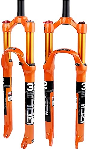 Mountain Bike Fork : XKCCHW 26 / 27.5 / 29 Inch Mtb Bicycle Suspension Fork, Rebound Adjustment Tube 28.6Mm Qr 9Mm Travel 100Mm Mountain Bike Forks, Ultralight Gas Shock Xc Bicycle Straight-29 Inch
